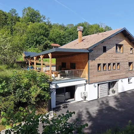 Chalet Des Privilèges 12p Sauna Privé&vue Vosges Gérardmer